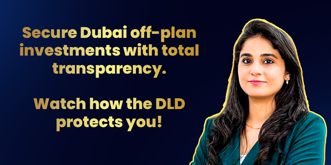 Secure Dubai off-plan investments with total transparency. 🔒 Watch how the DLD protects you!