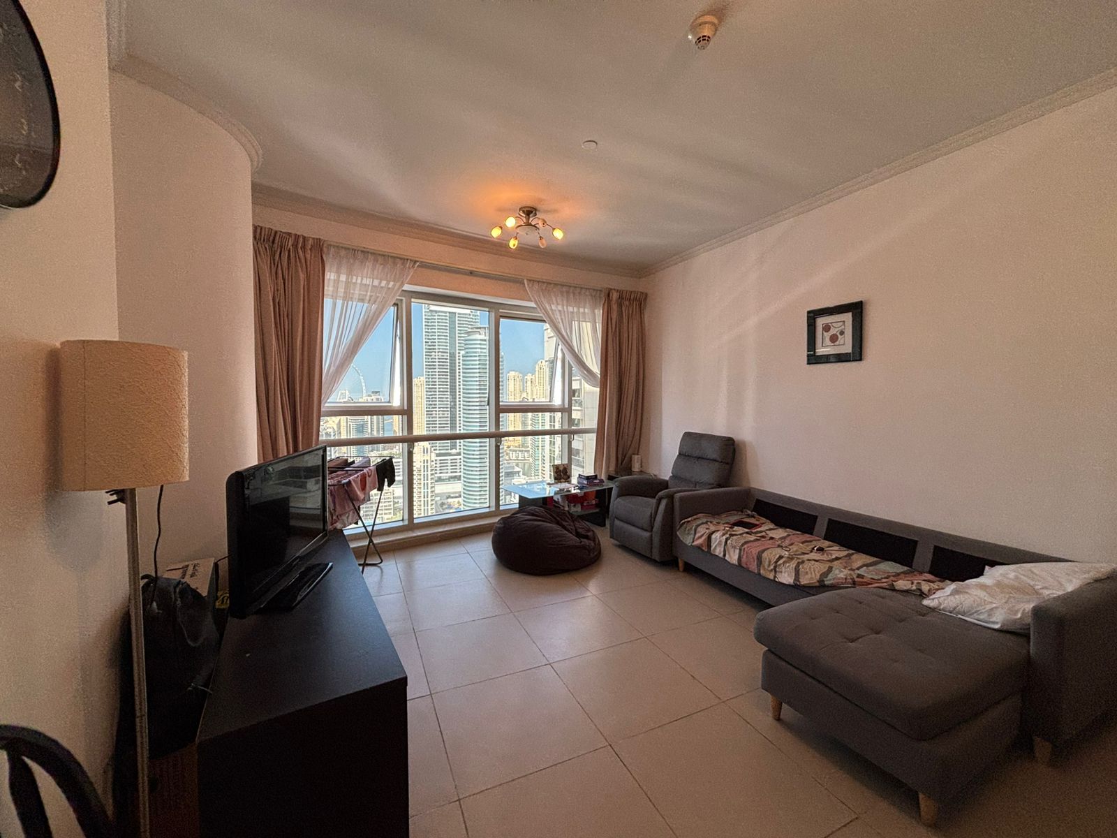 Furnished 1BR Apartment | Goldcrest Executive | SZR & Marina View - view 4