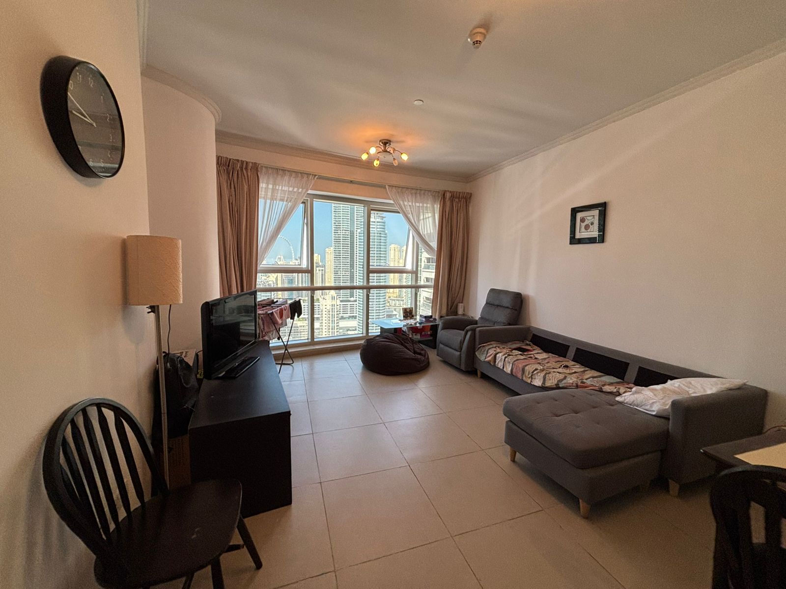 Furnished 1BR Apartment | Goldcrest Executive | SZR & Marina View - view 5