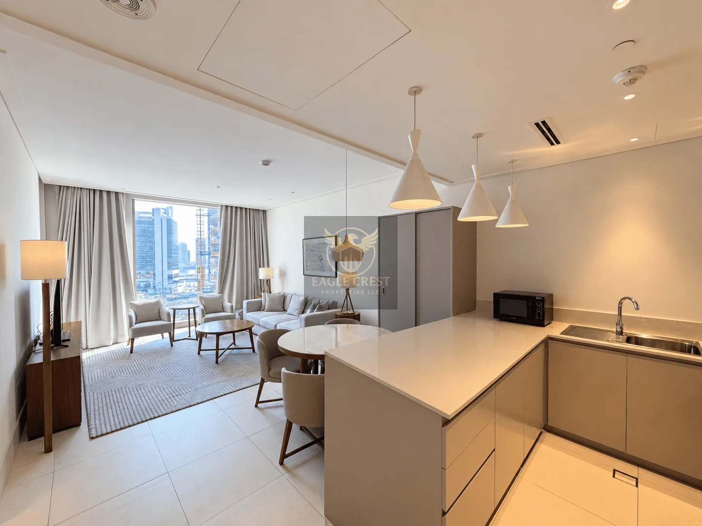 Furnished | Huge Balcony | Stunning Mosque View